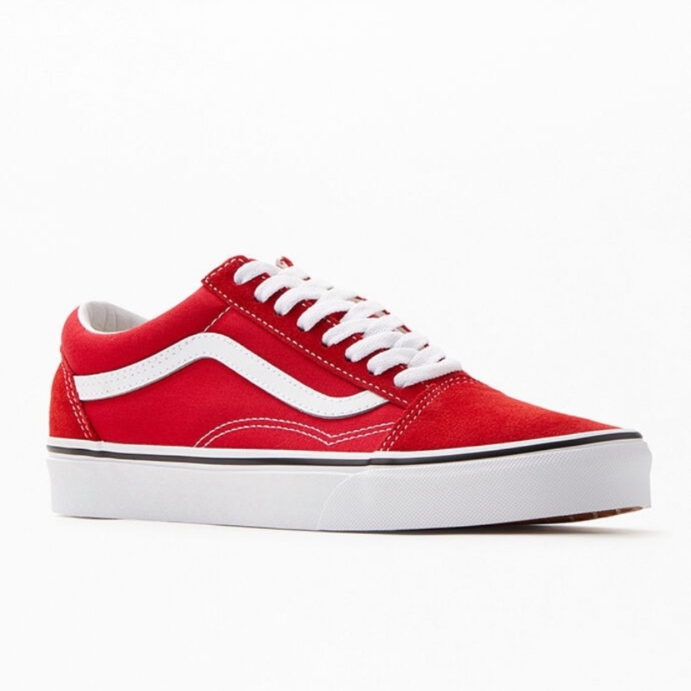 old school red vans